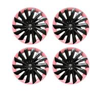 4PCS/Set Wheel Caps Compatible For Tesla Model 3 Highland 2024 2025 18Inch Sword Shadow Replacement Wheel Hubcap Full Rim Cover Accessories(Cherry Blossom Pink)