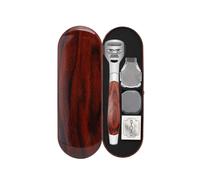 4pcs/set Wood Handle Foot Callus Shaver Heel Feet Skin Shaver Corn Cuticle Cutter Remover Pedicure Razor Portable Foot Care