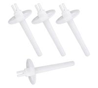 4pcs Sewing Machine Spool Pin Replacements, Plastic Thread Spools Holder & Auxiliary Spool Pins Fits for Brother Singer Twin Needle Sewing Machines Parts Accessories