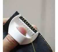 4Pcs Sewing Templates for Even Stitching, Seam Guides Kit for Consistent Stitches, DIY Stitching Guide Tool Seam Finishing, Quilting & Sewing Aids (White-4mm &3mm)