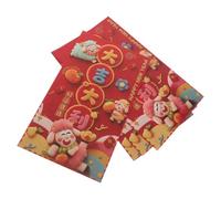 4pcs Sheep Year Giant Red Envelope Paper Lucky Money Extra Large | Creative Traditional Style with Vibrant Colors, Suitable for Lunar New Year Parties and Birthdays