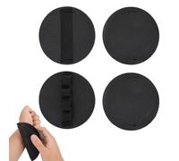 4pcs Shower and Bath Tool Set, Deep Exfoliating Body Mitt Scrubber Gentle Dead Skin Glove Removal for Men & Women Bath Accessories Suitable on All Skin Types