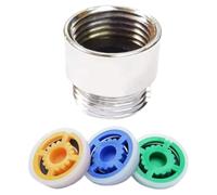 4pcs Shower Head Flow Limiter Set Copper Shower Flow Regulator Valve