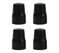4Pcs Shower Radiator Decorative Cover Radiator Valves Caps Replacement Push-Fit Caps For Water Pipe And Hot Water Heaters