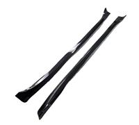 4pcs Side Skirts Spoiler Body For Tesla For Model Y 3 For Highland 2017-2024 Guard Extension Rocker Panels Splitters Accessories(3 Carbon Look)