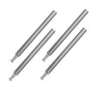 4pcs Silent Hydraulic Buffer Damper for Cabinet Doors, Silver