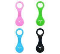 4Pcs Silicone Dog Poop Bag Holder | Eco-friendly, Leash Waste Bag Holder, Durable Pet Waste Knot Carrier, For Dog Walking Bike