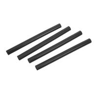 4pcs Silicone Milking Machine Tube for Goat Parts Replacement Black | Smooth Inner Wall, Fast Vacuum Response, Repeated Bending Resistance, Routine Dairy Farm Replacement