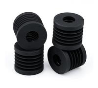 4pcs Silicone Rubber Foot Anti Feet Pads Shock Absorbing Pad Compatible with Bambu Lab X1 Series and P1P Universal 3D Printer Accessories