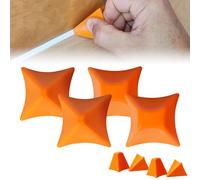 4PCS Silicone Seam Tools, 3 in 1 Silicone Caulking Tool, Silicone Caulk Smoothing Tool Silicone Removal Tool Silicone Applicator Tool Applicator Sealant Finishing Tool Silicone Profiling Tool