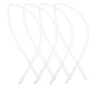 4pcs Silicone Tubing Hose for Electric Drinking Water Pump Replacement Hose Compatible with USB Charging Water Dispensers Flexible and High Temperature Resistant