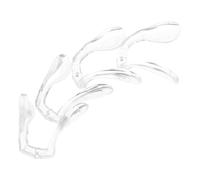 4pcs Silicone U Shaped Nose Pads for Plastic Frame Glasses | Insert Style, Pressure Distribution and Anti Slip Support, for Boys and Girls and Daily Wear