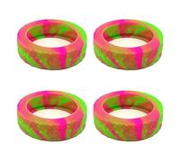4pcs Silicone Wheel Protectors for Luggage Suitcase and Office Chairs