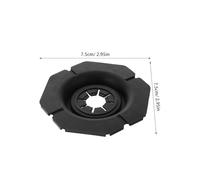 4pcs Silicone Wiper Arm Hole Guards Black Universal Car Cover