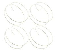 4pcs Silver Alloy Jewelry for Earrings and Copper | Low Temperature Joining, Golden Finish, Works with Small Tools, for Bench Use and Home Studios