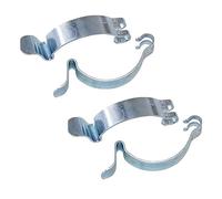 4PCS Silver Car Air Filter Cleaner Housing Box Lid Spring Clip Clamp for Car Air Filters