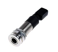4pcs Silver Passive Guitar Piezo Pickup Under Saddle Output End Pin Jack