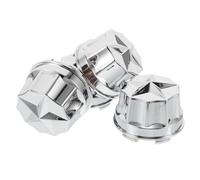 4pcs Silver Plastic Wheel Hub Cover for Go Kart and Atv Beach Use
