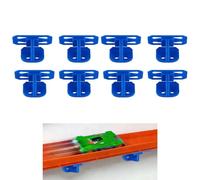 4pcs Single Lane Wall Mount Brackets for Hot Wheels