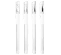 4pcs Skin Marker Pen,brow mapping pen,white pencil for skin marking Brow Position Mapping Pencil,Outline Pencil White Brow Marking PenMakeup Position Mark Tools