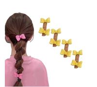 4PCS Sleepy Tie Spiral Hair Ties Bow Telephone Wire Elastic Hair Tie Twisted Hair Wire Pony Hairwire,Phone Cord Hair Bands for Women