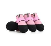 4pcs Small Dog Shoes with Soft Soles Comfortable Protective Dog Footwear for Dogs Size Large Shoes