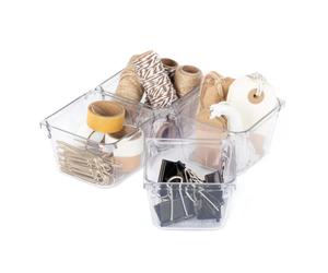 (4PCS SMALL) LIVIVO Drawer Storage Organiser