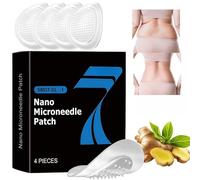 4Pcs Smgt-Glp/1 Nano Microneedle Patch,Natural Micro Needle Plaster,Natural Firming Skin and Body Care Patch,Fast We/ight Lo/ss,Slim Patches for We/ight Lo/ss Uk,Long-Lasting Glp/1 Microneedlepatch