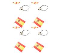 4pcs Soccer Headband with International World Flags for Sports Fans