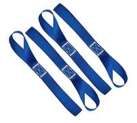 4pcs Soft Loop Tie Down Straps Mutipurpose Tie Down Luggage Straps For Securing Motorcycles Scooters 12in Heavy Duty Project Strap