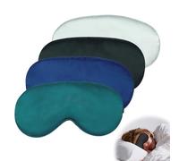 4PCS Soft Silk Sleep Mask Blackout for Sleeping, 4 Colors