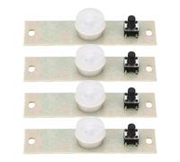 4Pcs Solar Lamp Circuit Board Infrared Body