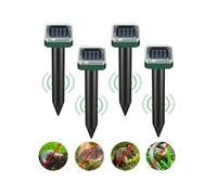 4PCS Solar Power Ultrasonic Pest Animal Repeller Garden