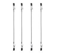 4PCS Soldering Helping Hands with Dual Clips - Adjustable Soldering Holders, Flexible Wire Clamps for PCB, Electronics, Repair, Jewelry Making, Soldering Accessories