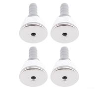 4PCS SPA Bathtub Straight Bubble Jet Nozzle, Hydrotherapy Massage Air Nozzles Replacement for Hot-Tub/Jacuzzi/Whirlpool Bath, Pool Spa Bubble Jet Nozzles