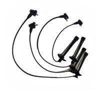 4pcs Spark Ignition Wire Sets for For Camry MR2 2.2L 5S-FE 1992-1995, Silicone Jacket Nickel Wound, Replaces 90919-22370 90919-22319, Black(90919-22319)