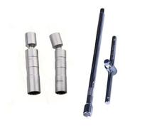 4pcs Sparks Plugs Socket Wrench Magnetic 12 Angle for Spark Plug Disassembly Tool Thin-Walled 3/8inch Drive Socket Sparks Plug Spanner
