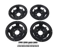 4pcs Speaker Basin Stand Iron Frame Basket for 6.5 Inch Speakers, Subwoofer Basin Bracket with Foot Weld Pads and Screws, DIY Repair Replacement Speaker Basket