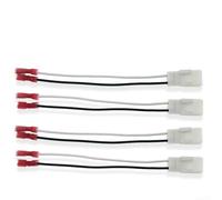 4pcs Speaker Wiring Harness Adapter for Jeep for Wrangler Grand for Cherokee for Dodge for ram - Direct Fit Car Audio Connector SP-6514 Easy Upgrade Door Speakers 2002-2019