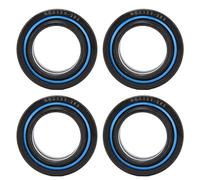 4Pcs Spherical Bearing Plain Radial Deep Grooved Ball Accessory Set Kit, High Carbon Bearing Steel, Sturdy Design with Even Hardness, for Engineering Hydraulic Cylinders a (GE25ES-2RS)