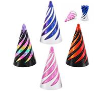 4pcs Spiral Impossible Fidget Toy, Impossible 3D Spiral forAdult Printed Spirals Cone Fidget Toy Desktop Sculpture 3D Printed Pass Through Fidgets Toys for Home Office Decoration