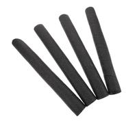 4pcs Sponge Tree Wrap Guard 16 Inch Spiral Xmas Trunk Protector Black | Easy DIY Installation with Cuttable Spiral Wrap Design, Impact Absorption, Protects Artificial Christmas Tree Trunks