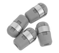 4pcs Spring-Loaded Hydraulic Strut Joint M6 Threaded Hole | Plastic Mounting Head, 10mm Opening, for Desks and Beds, Home or Office Use, Easy Installation