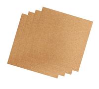 4Pcs Square Cork Board 300X300mm Wall Decoration Lightweight Craft Carving for H2D Printer Multipurpose Cork Sheets for Furniture Padding