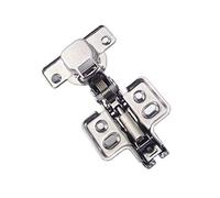 4PCS Stainless Steel Door Hydraulic Hinges Damper Buffer Mute Concealed Hinge