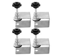 4pcs Stainless Steel Drawer Panel Fixing Clamp for Woodworking