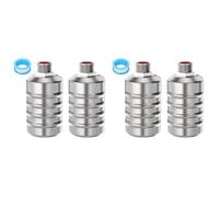 4Pcs Stainless Steel Fully Automatic Water Level Control Float Valve, Auto Shut Off Mini Float Valve, 1/2In Upper Water