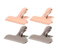 4pcs Stainless Steel Gator Clip for Office and Home Multi Purpose Use