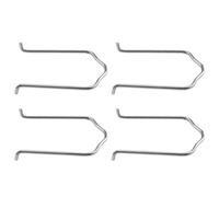 4Pcs Stainless Steel Hose Flange Retaining Clips Compatible With A3 A5 A8 RS4 S3 S4