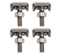 4PCS Stainless Steel M6 Battery Terminal Connectors for Marine Vehicles and Reliable Installation